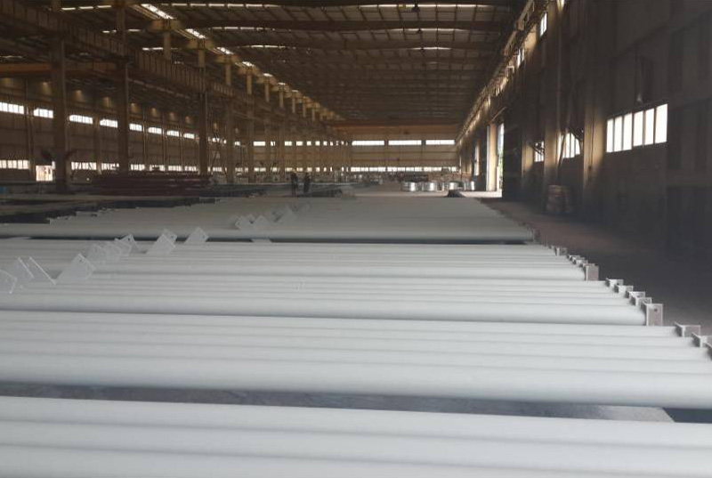 力丰构件喷涂区